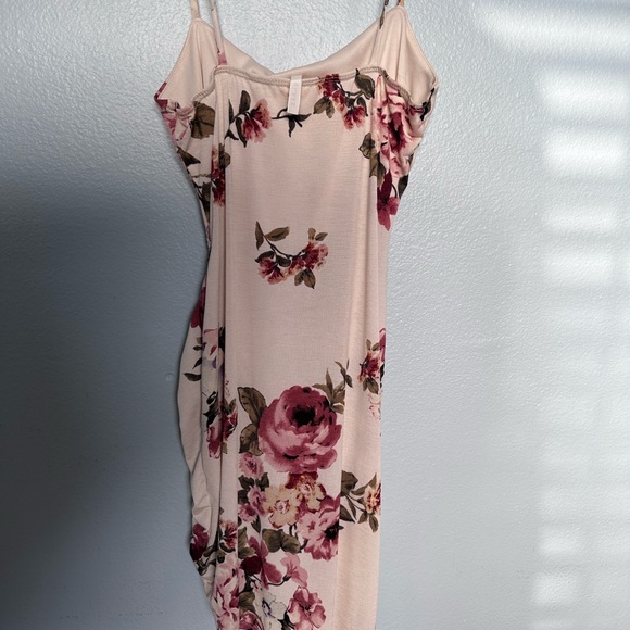 Mini dress flower print in a size S - Picture 3 of 7